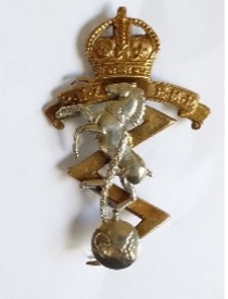 RNZEME Cap Badge