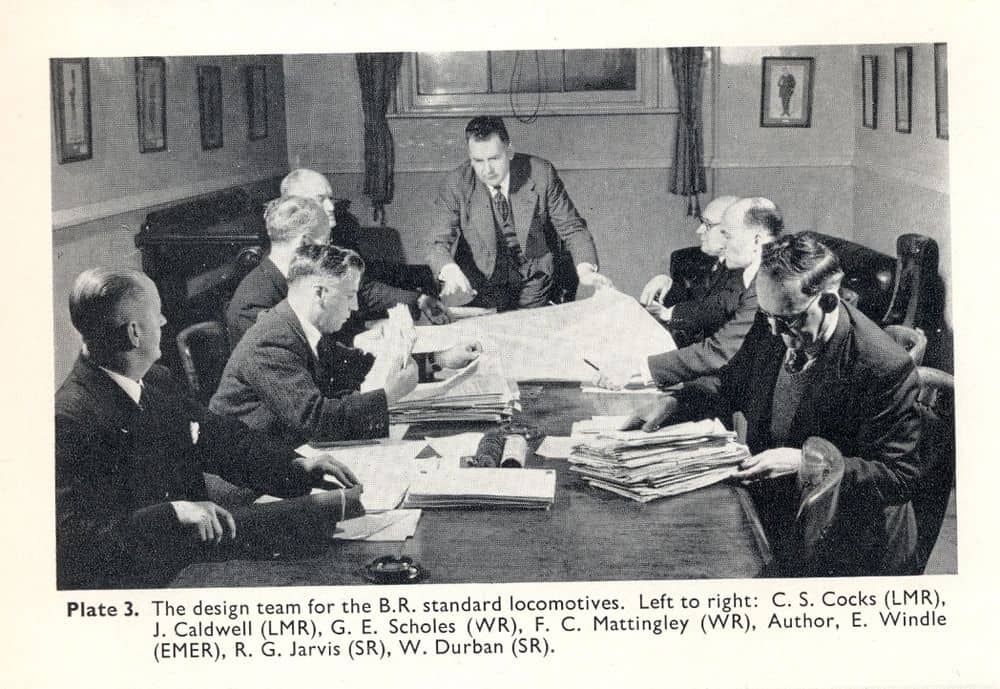 BR Standard locomotive design team