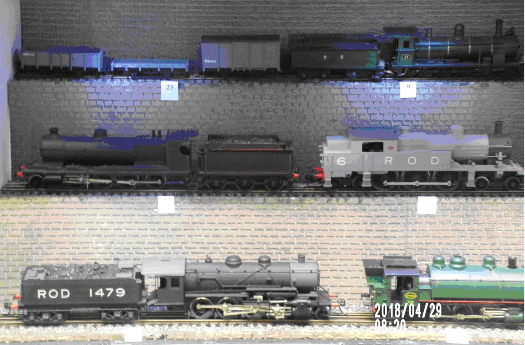 WW1 Model Locomotive Collection 2